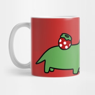 Strawberry Brontosaurus Mug